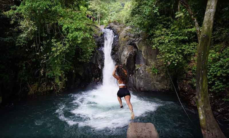 Kroya Waterfall Bali Slide